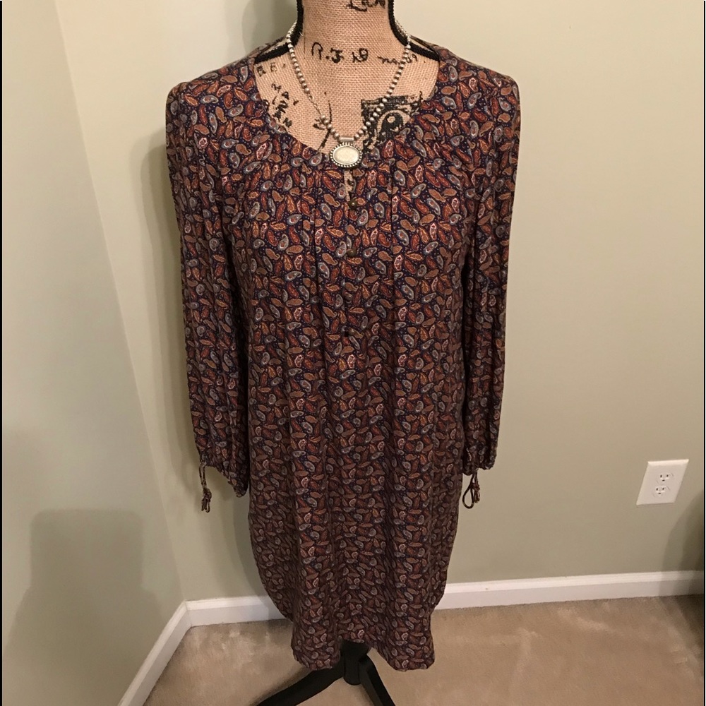 Boho paisley dress